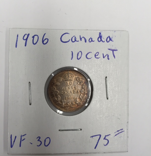 1906 Canada 10 cent